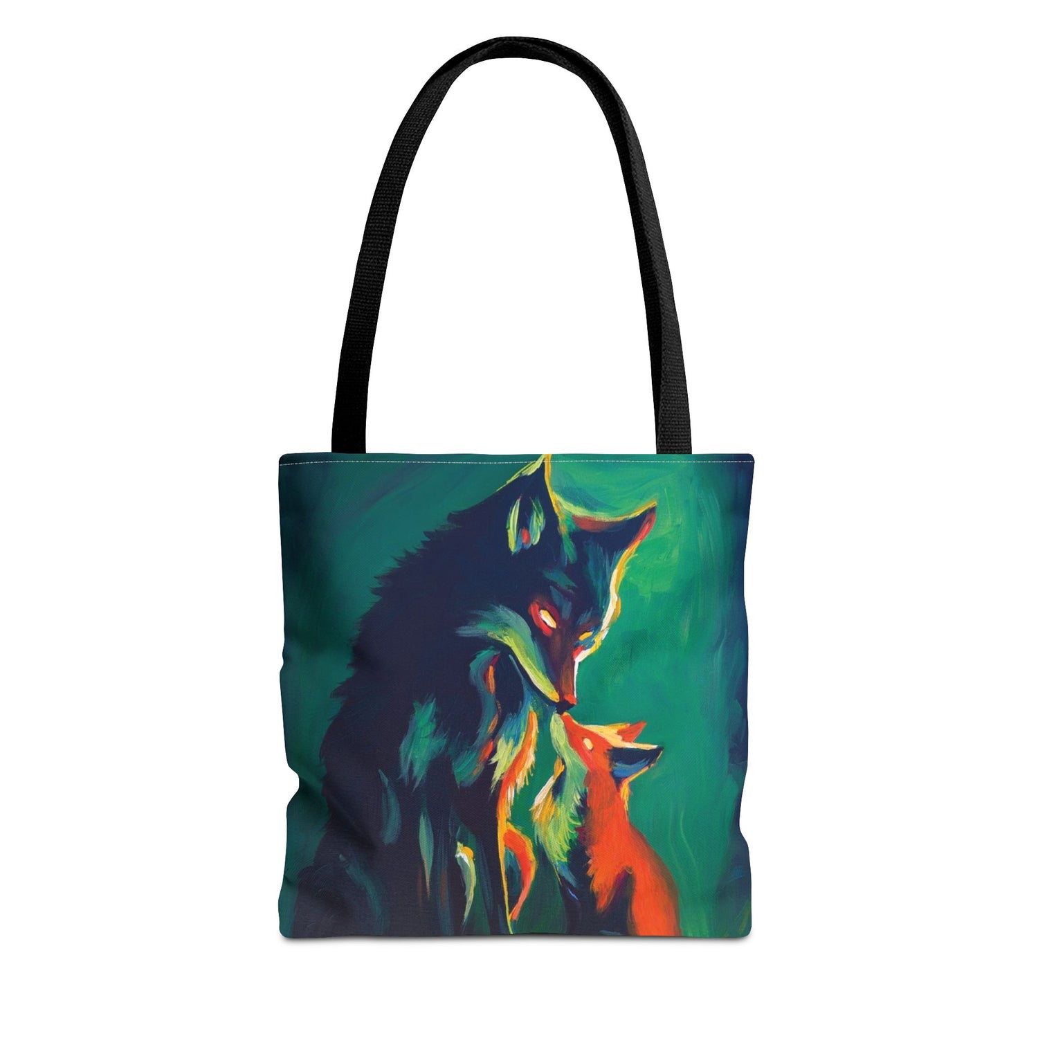 "Fox & Wolf No. 2" Tote Bag