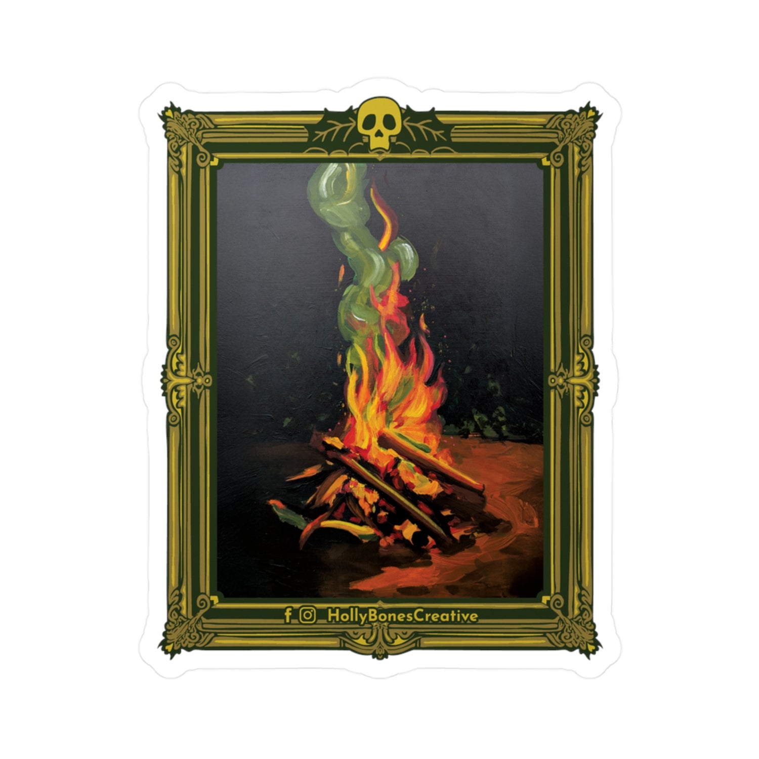 "Campfire"  Sticker
