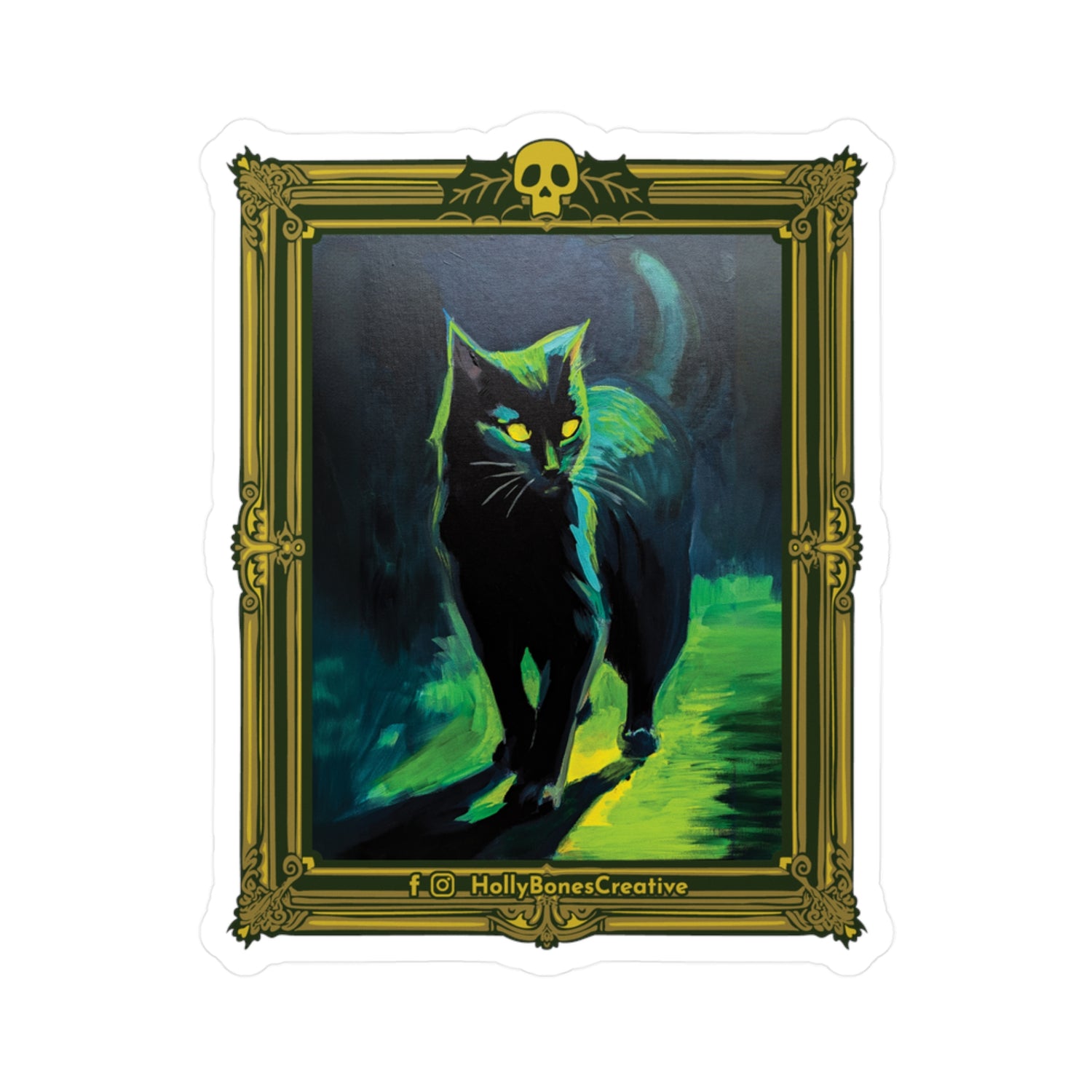 "9 Lives No. 6"  Sticker