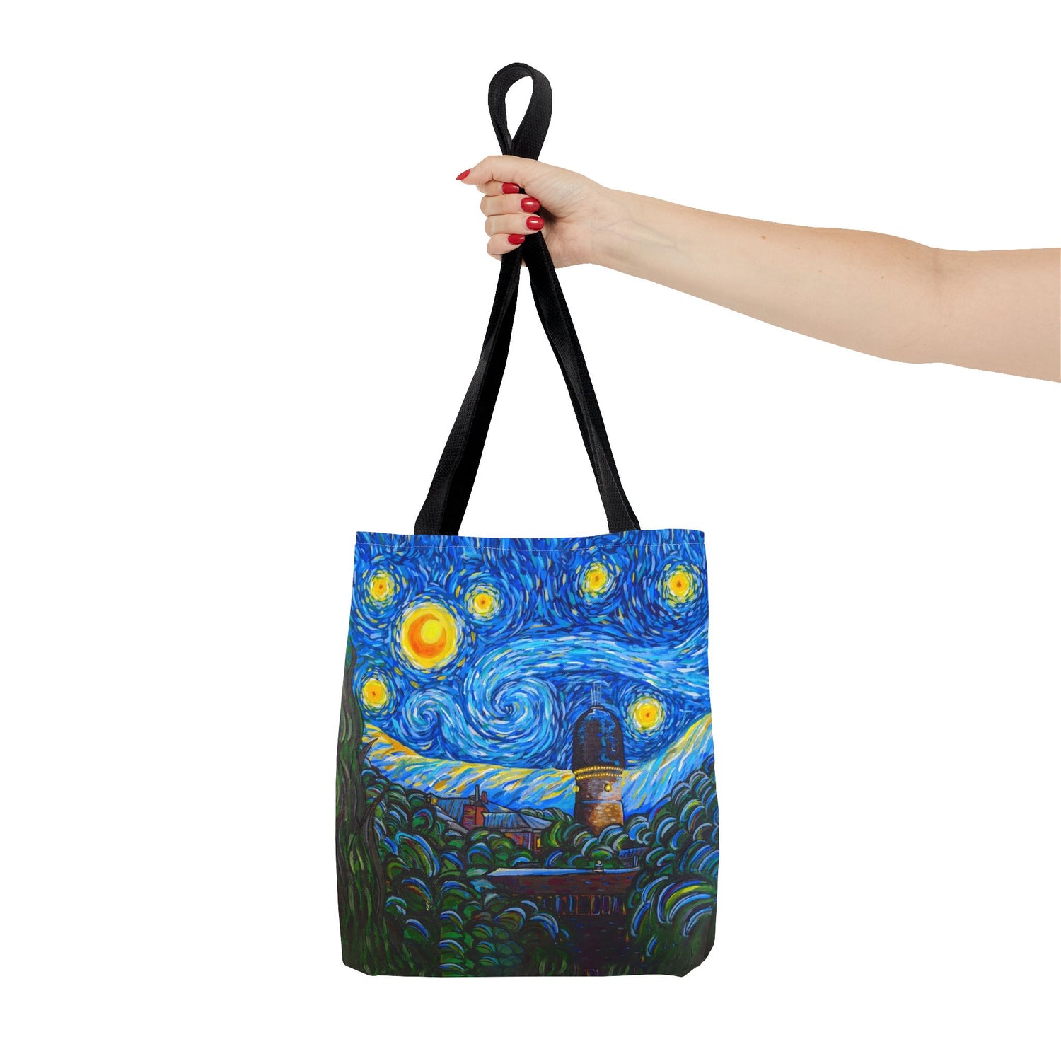 "A Starry Night in Ypsilanti" Tote Bag