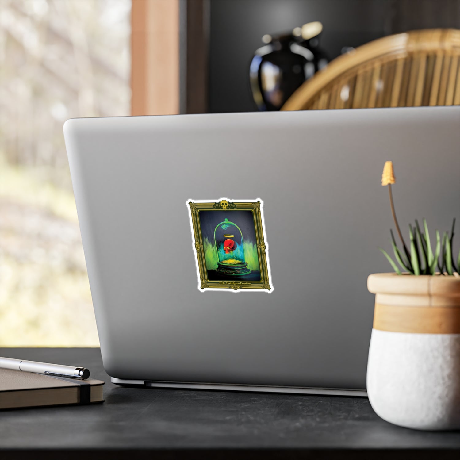 "A Study in Fluorescence"  Sticker