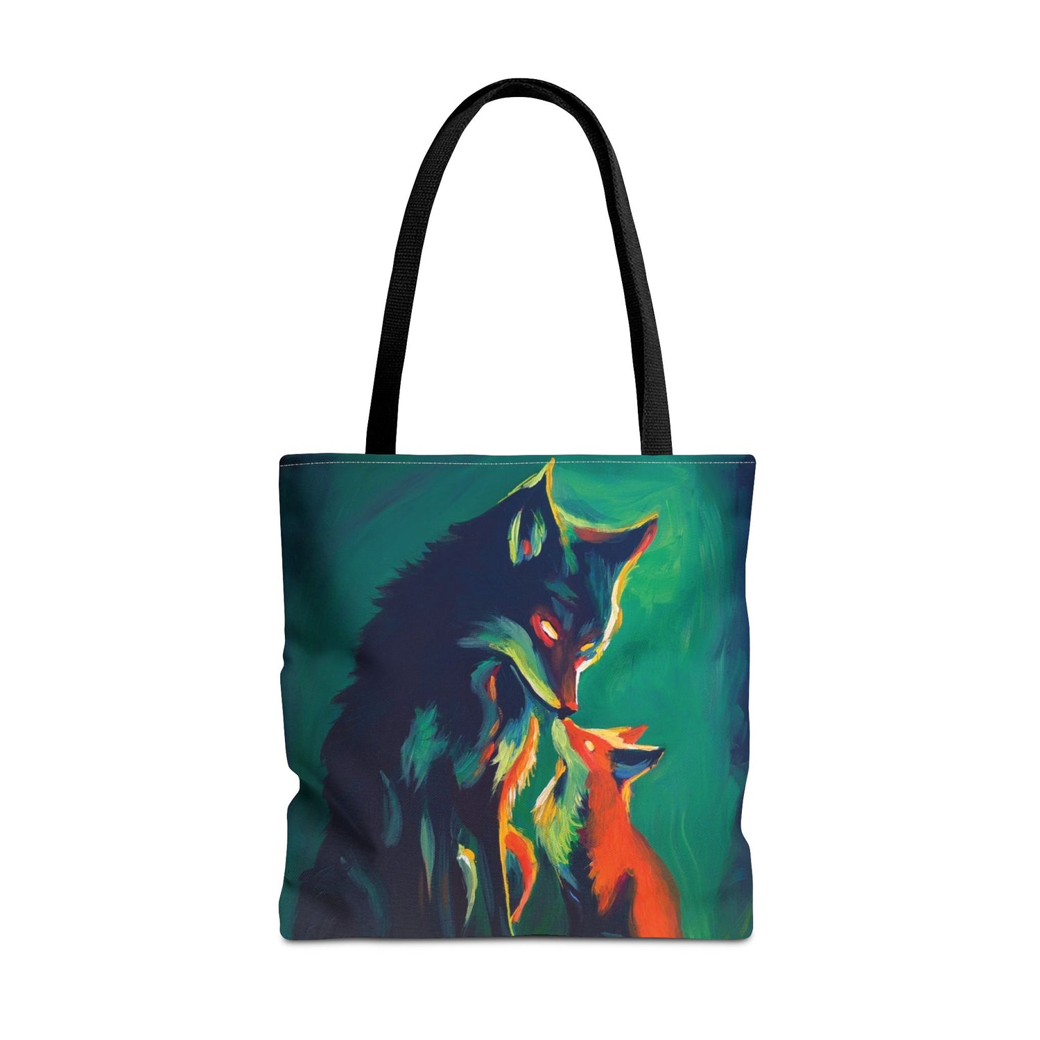 "Fox & Wolf No. 2" Tote Bag