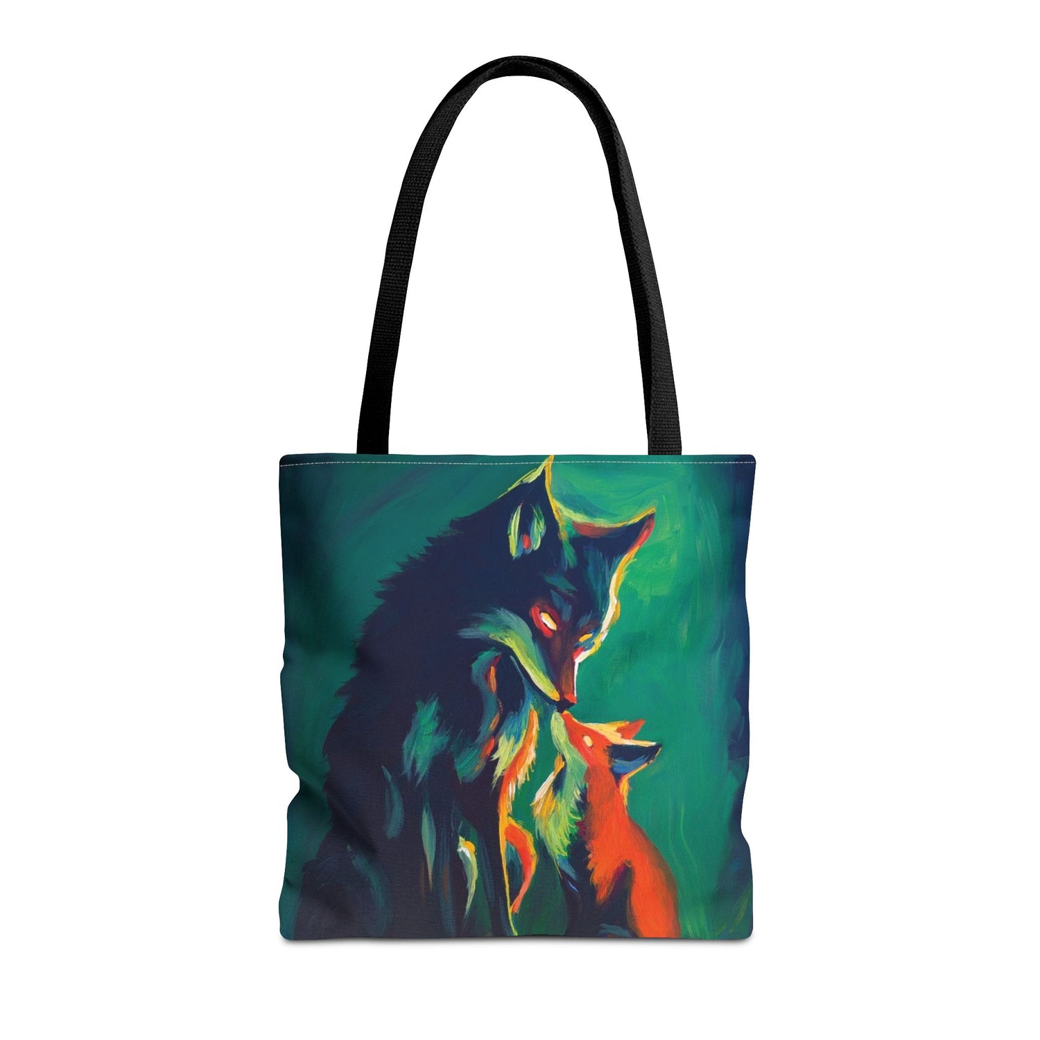"Fox & Wolf No. 2" Tote Bag
