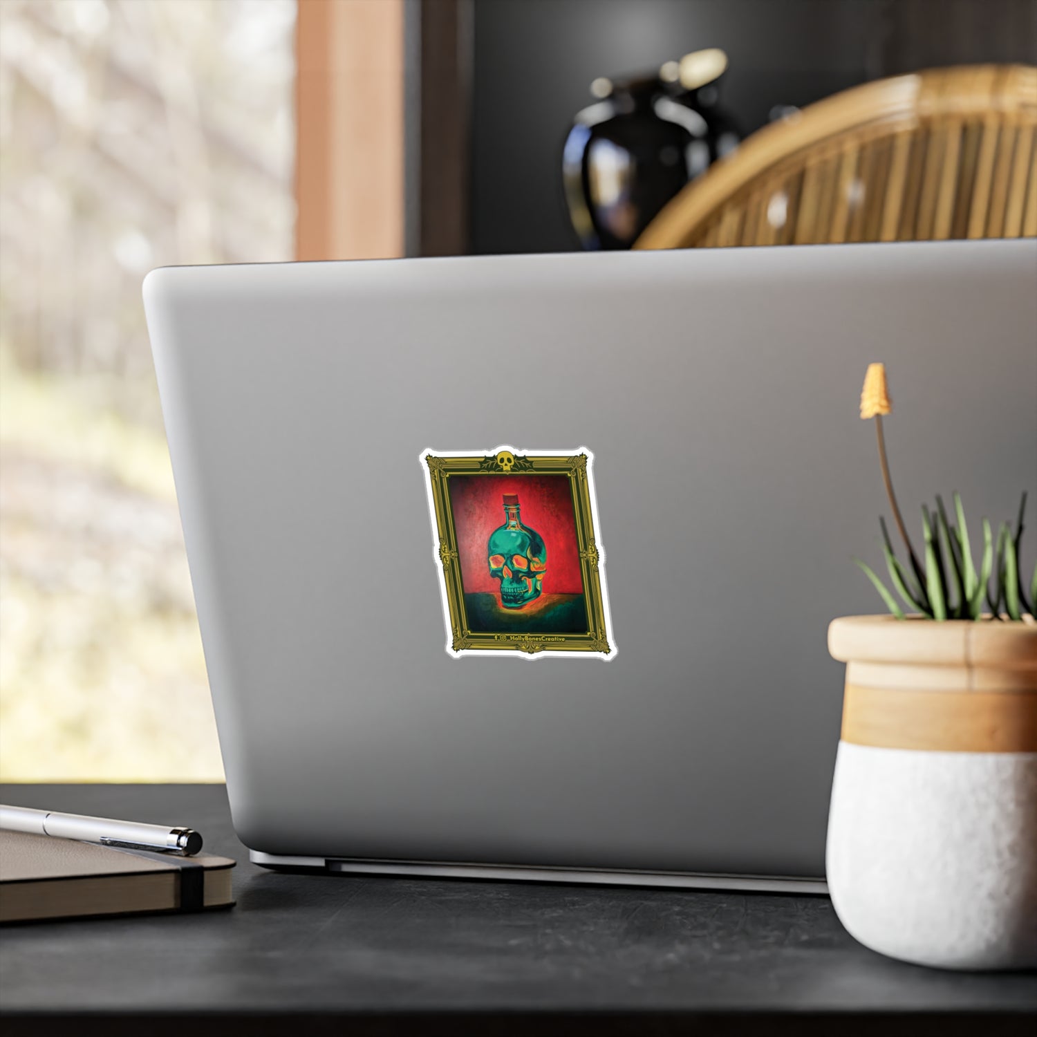 "Empty Vessel"  Sticker
