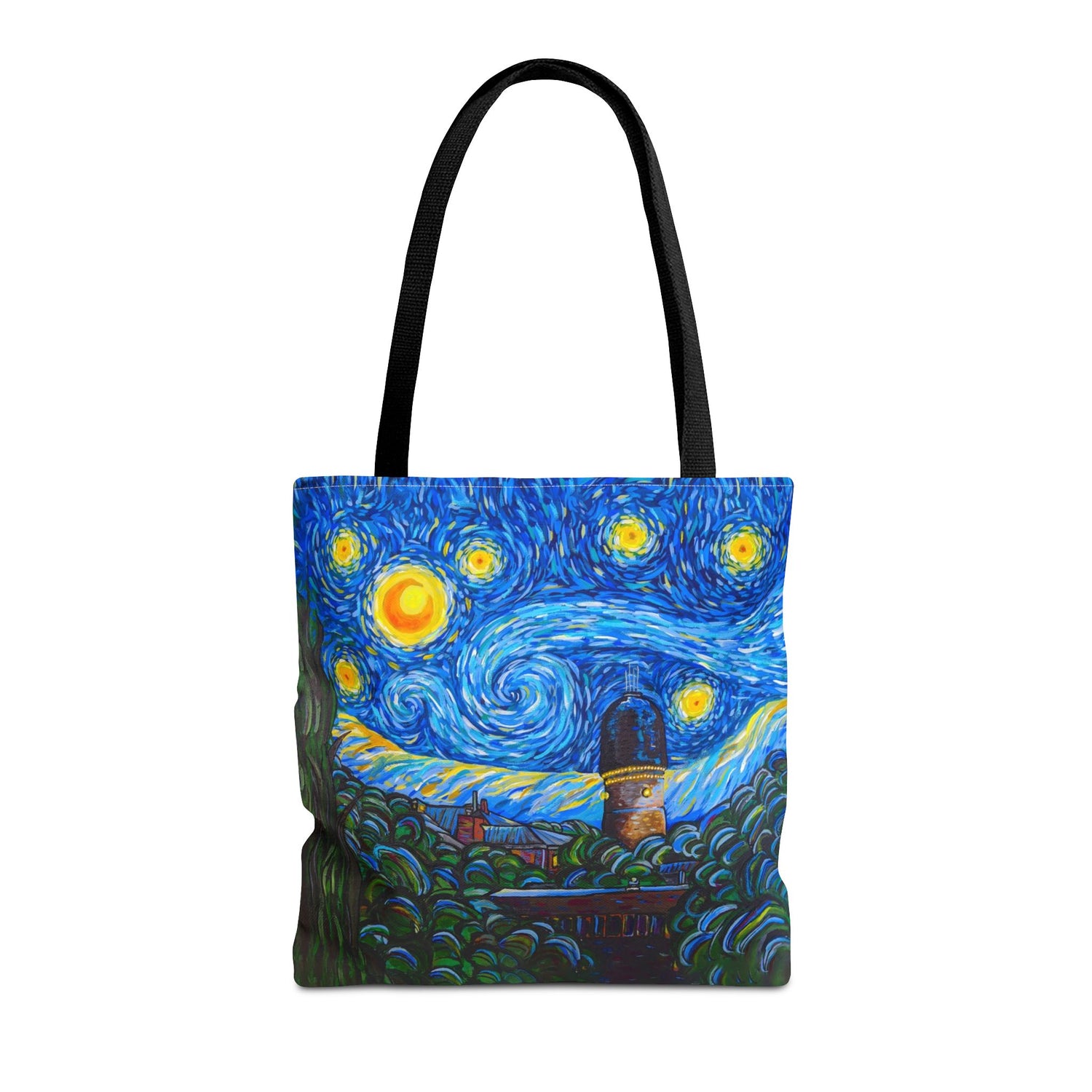 "A Starry Night in Ypsilanti" Tote Bag