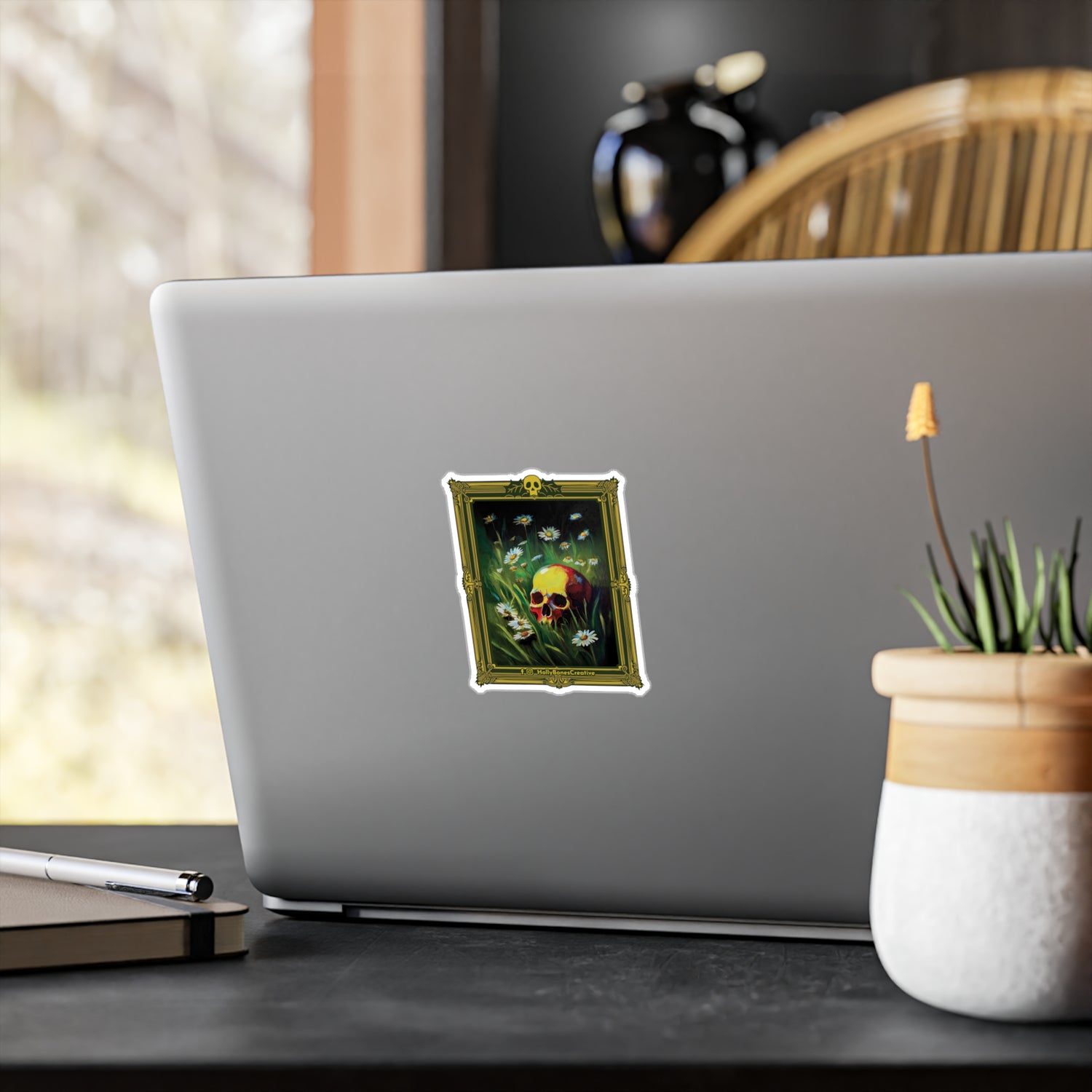"Pushing Up Daisies No. 2"  Sticker