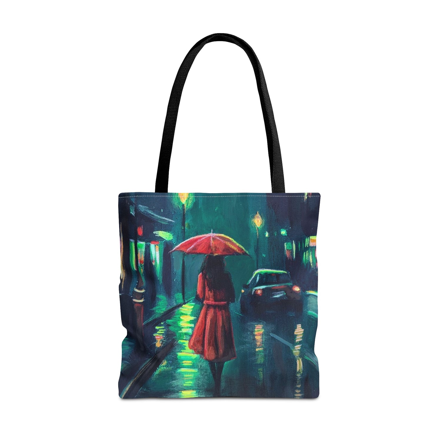 "Rainy Nights & Street Lights" Tote Bag