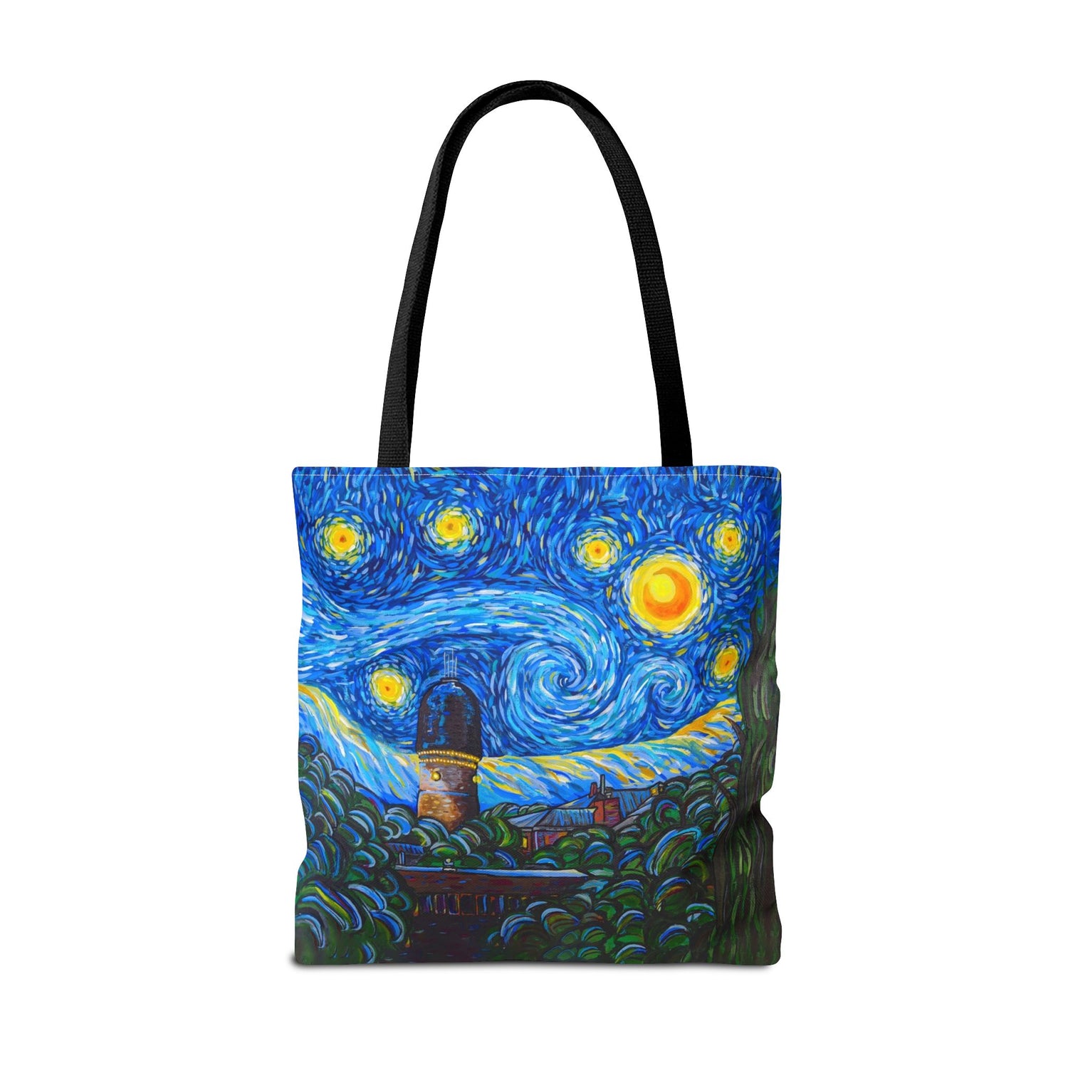 "A Starry Night in Ypsilanti" Tote Bag