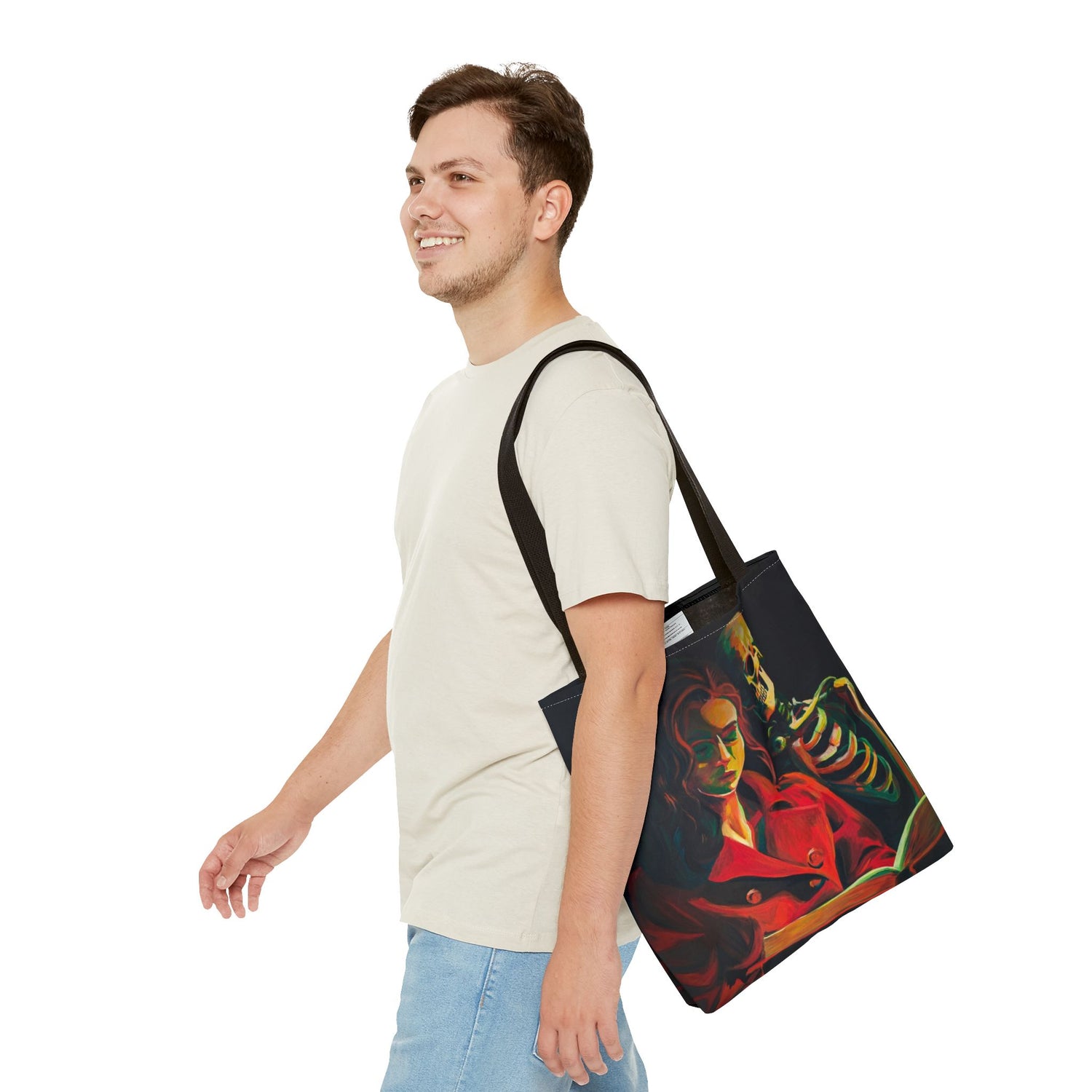 "Between The Lines" Tote Bag