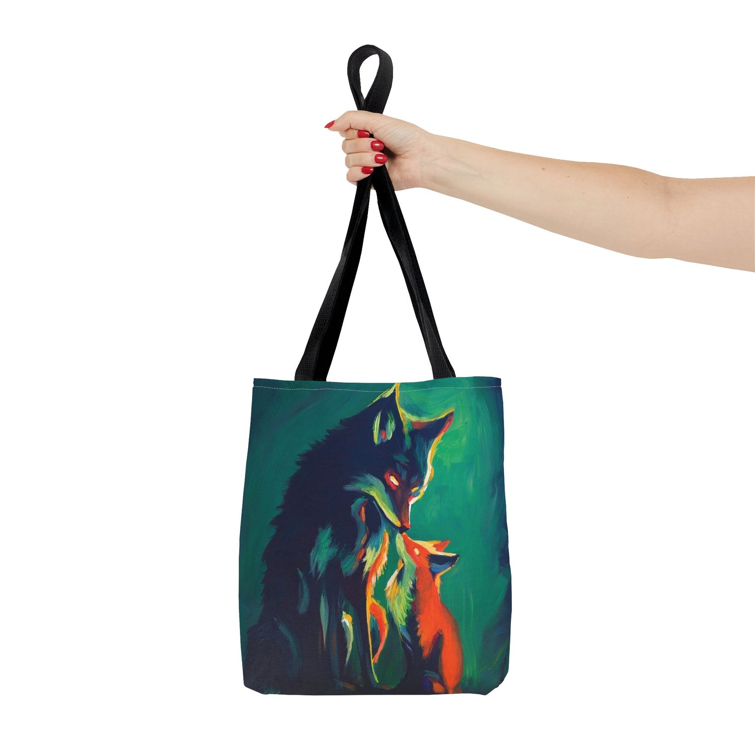 "Fox & Wolf No. 2" Tote Bag