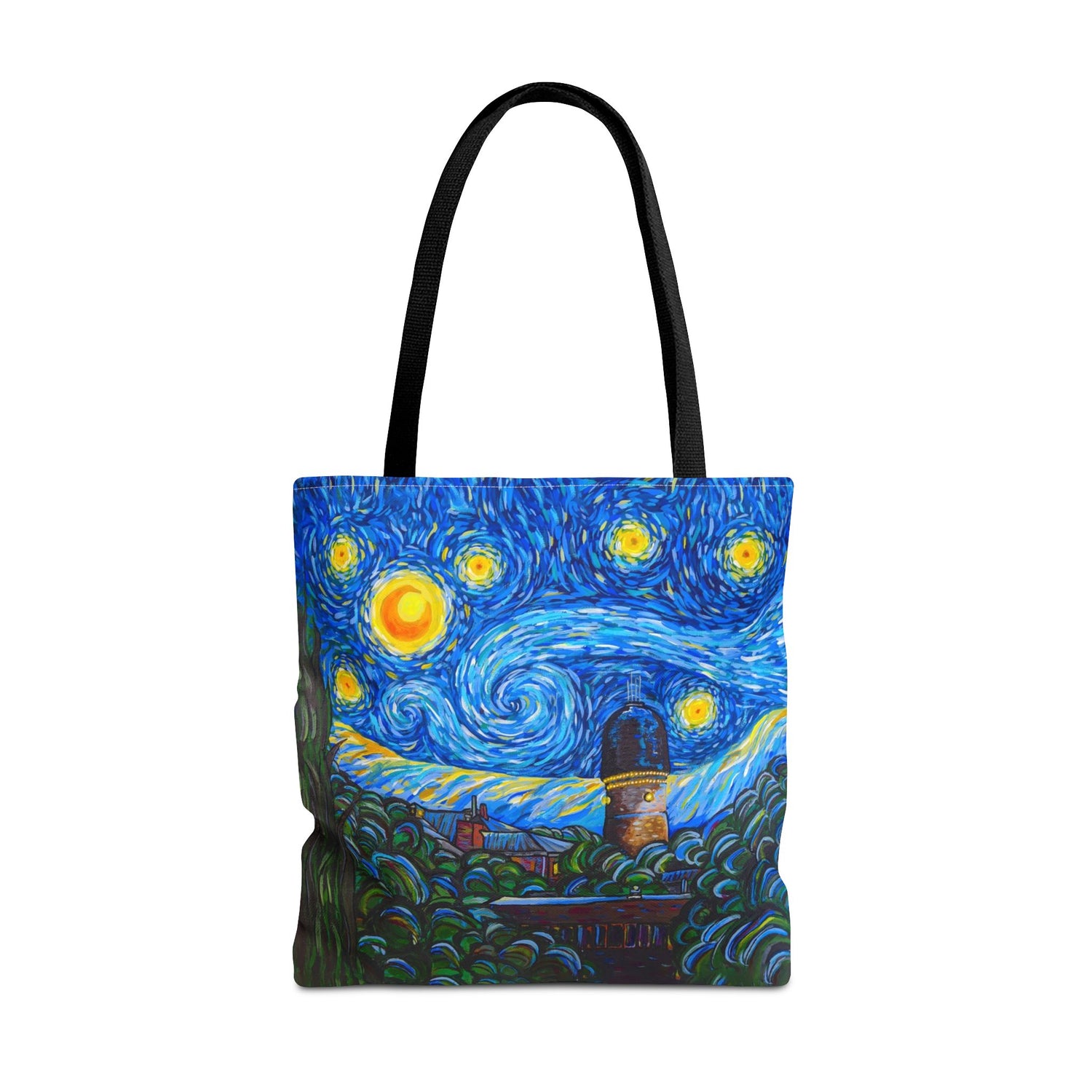 "A Starry Night in Ypsilanti" Tote Bag