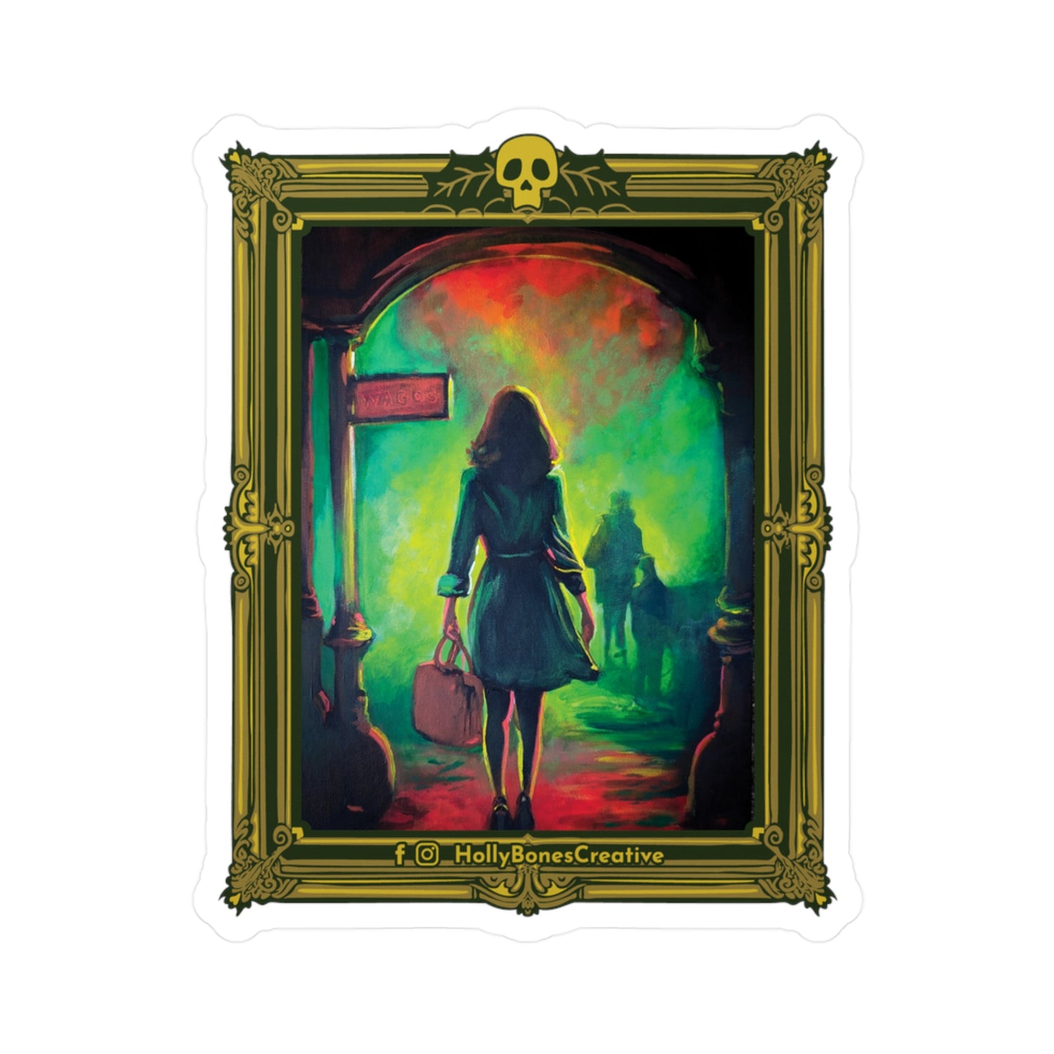 "Arrival"  Sticker