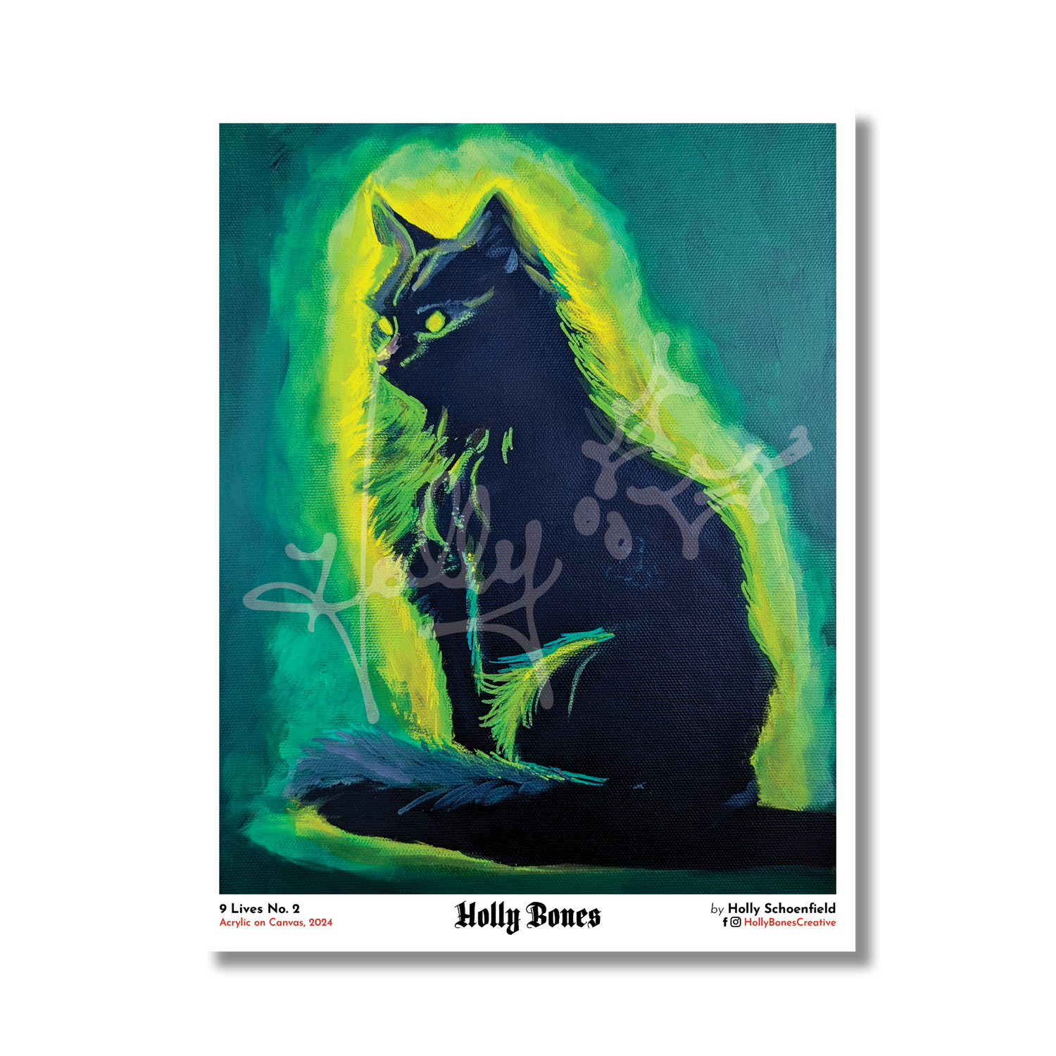 "9 Lives No. 2" 8x10 Print
