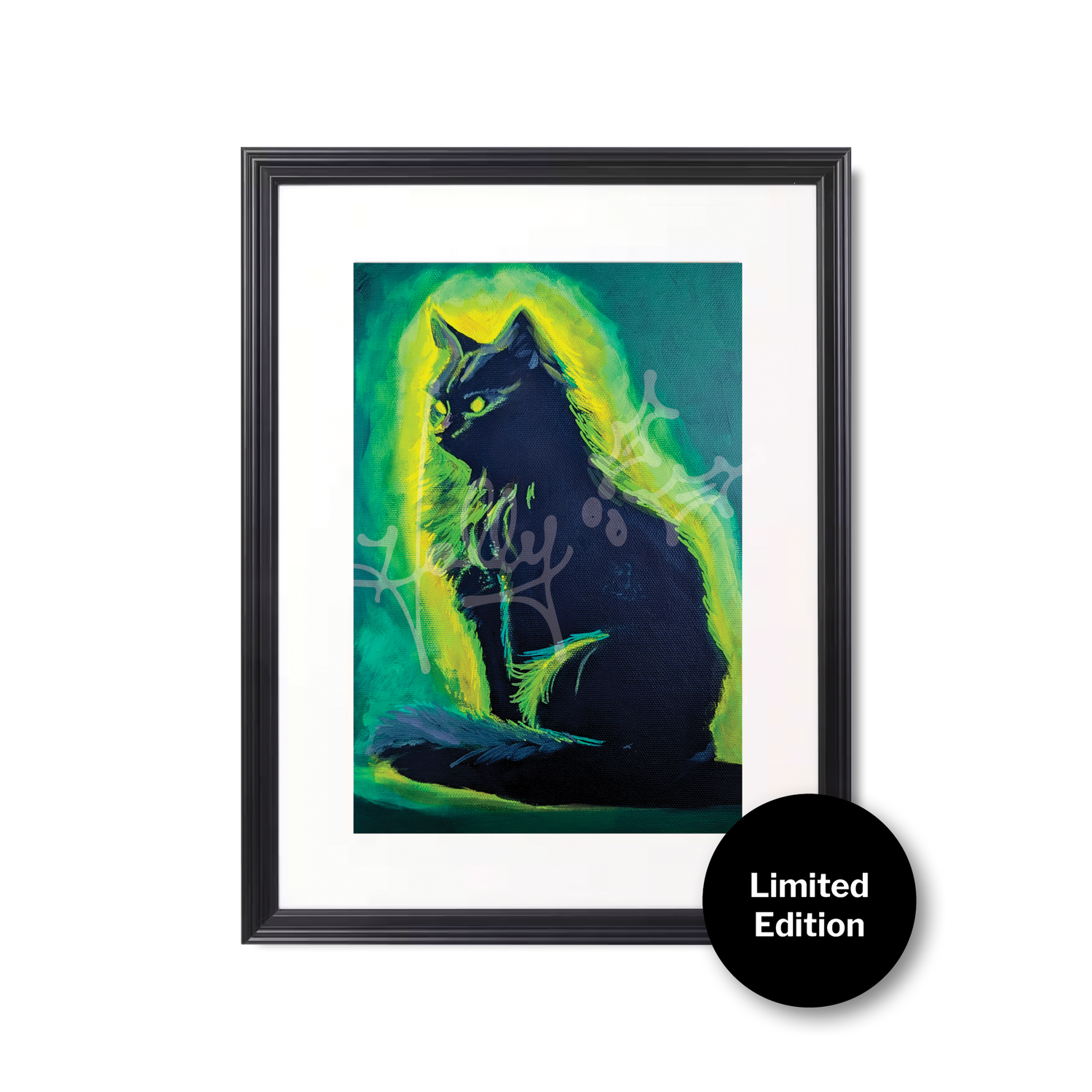"9 Lives No. 2" Limited Edition Framed Print