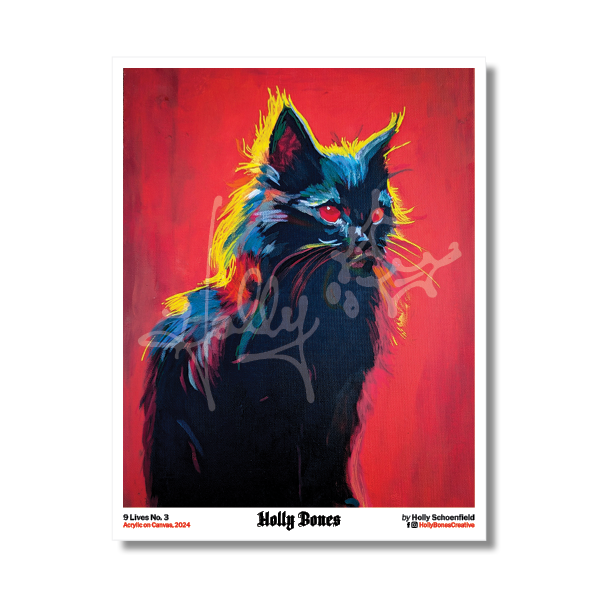 "9 Lives No. 3" 8x10 Print