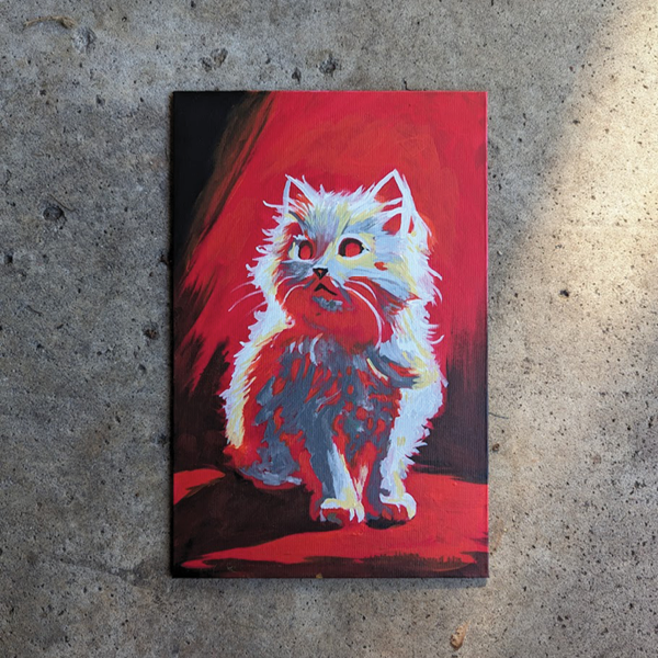 "9 Lives No. 4" Original Painting