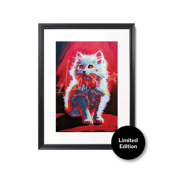 "9 Lives No. 4" Limited Edition Framed Print