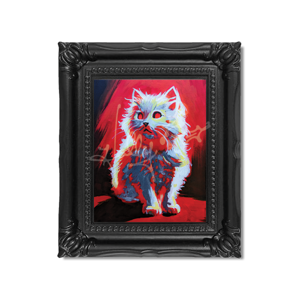 "9 Lives No. 4" Mini Masterpiece Framed Print