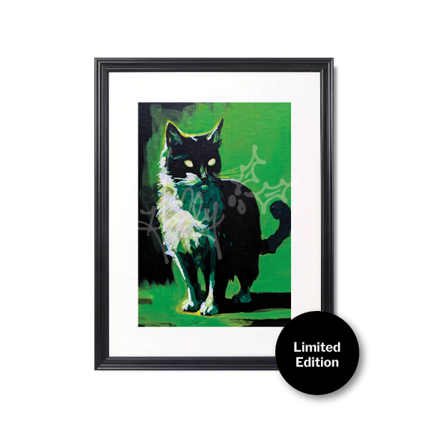 "9 Lives No. 5" Limited Edition Framed Print