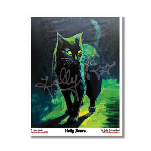 "9 Lives No. 6" 8x10 Print