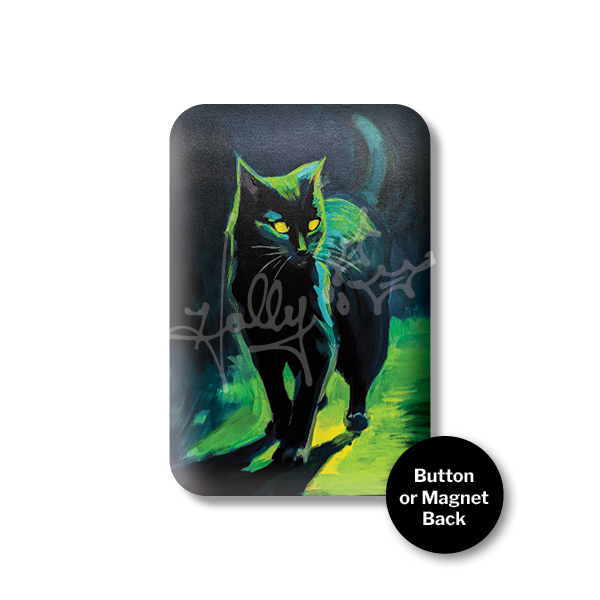 "9 Lives No. 6" Magnet or Button