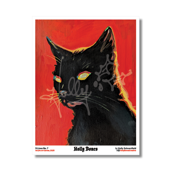 "9 Lives No. 7" 8x10 Print
