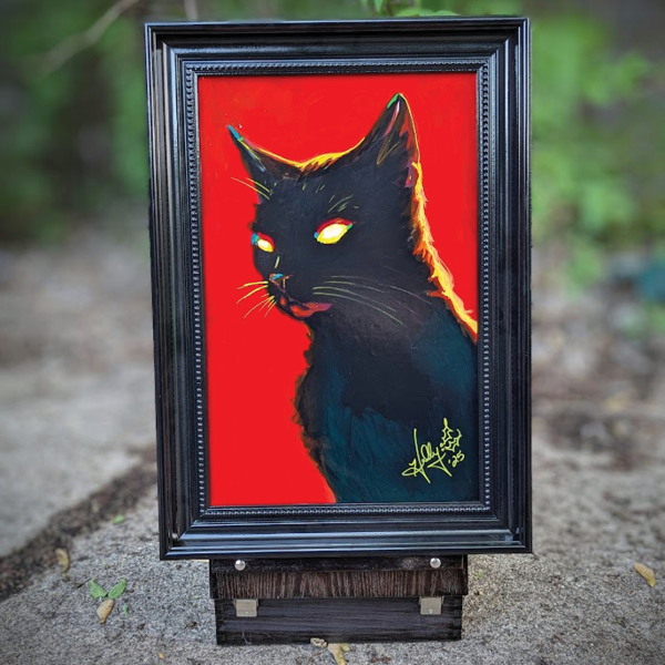 "9 Lives No. 7" Original Painting