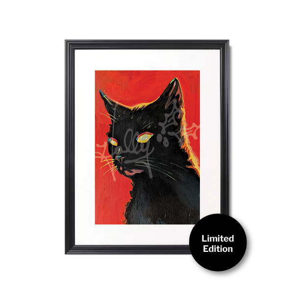 "9 Lives No. 7" Limited Edition Framed Print