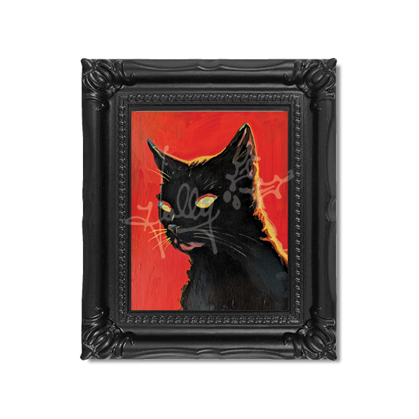 "9 Lives No. 7" Mini Masterpiece Framed Print