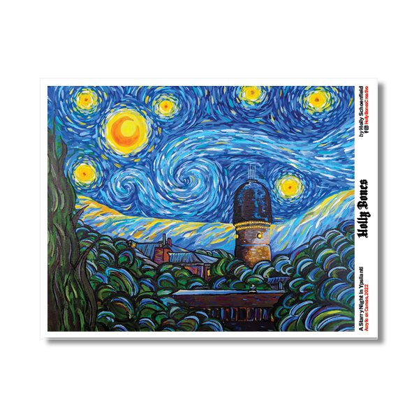 "A Starry Night in Ypsilanti" 8x10 Print