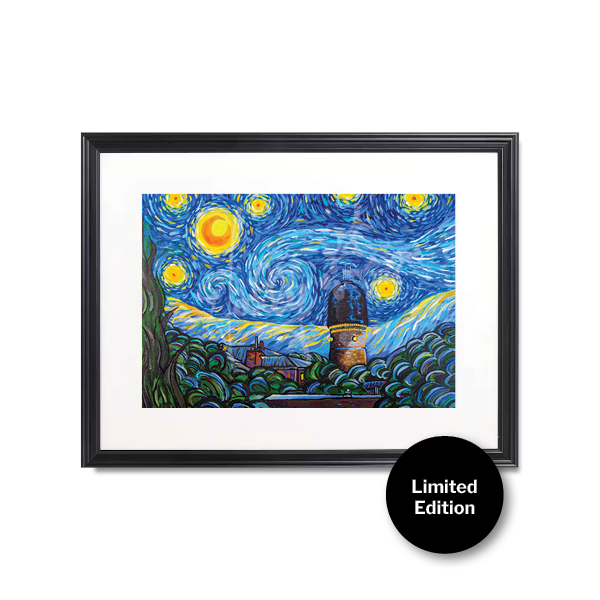 "A Starry Night in Ypsilanti" Limited Edition Framed Print