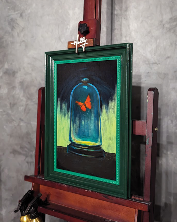 "A Study in Captivity" Original Painting