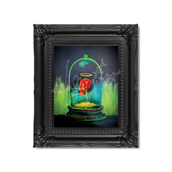 "A Study in Fluorescence" Mini Masterpiece Framed Print