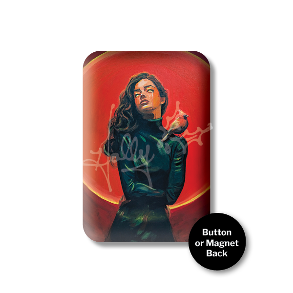 "A Study in Grief" Magnet or Button