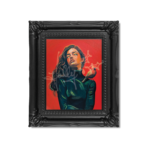 "A Study in Grief" Mini Masterpiece Framed Print