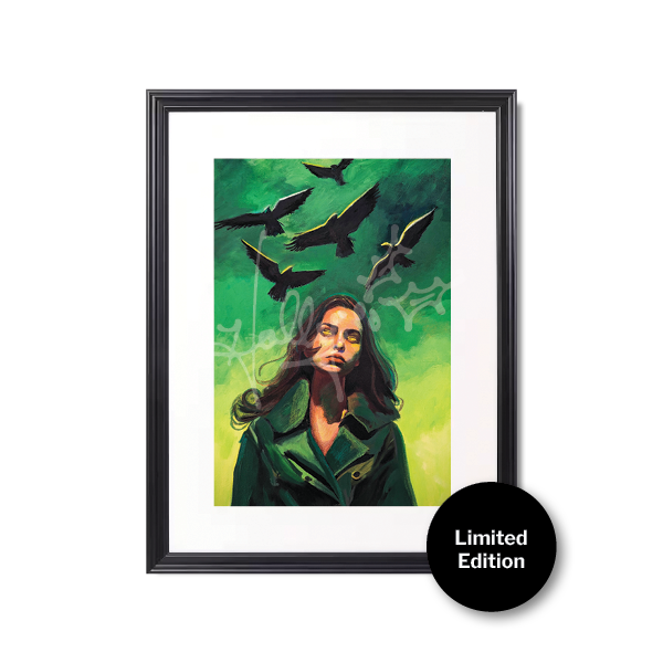 "About A Murder" Limited Edition Framed Print