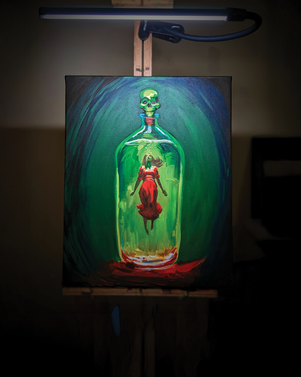 "Absente" Original Painting