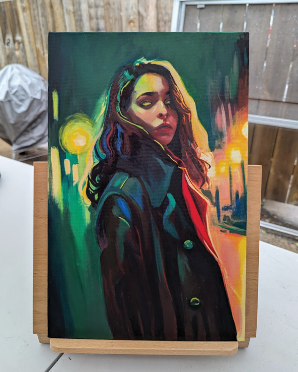 "Aftersome" Original Painting