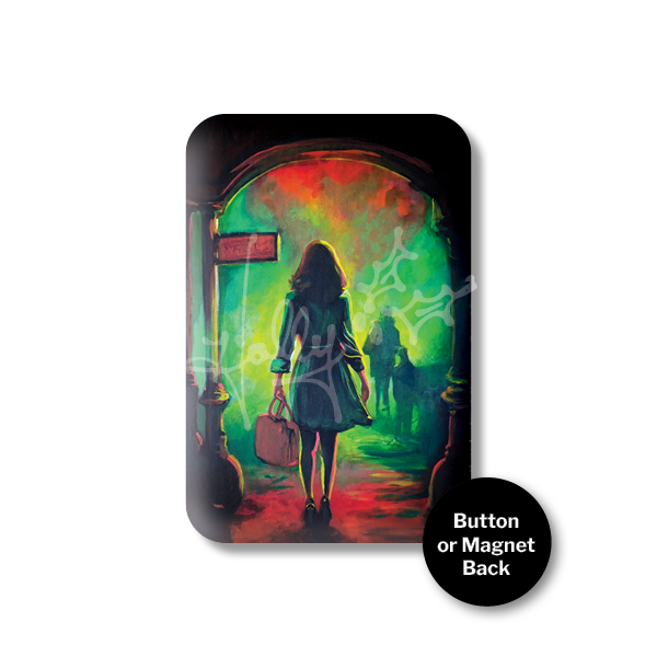 "Arrival" Magnet or Button