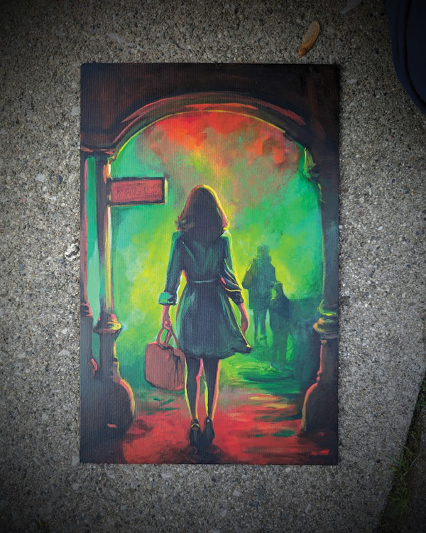 "Arrival" Original Painting