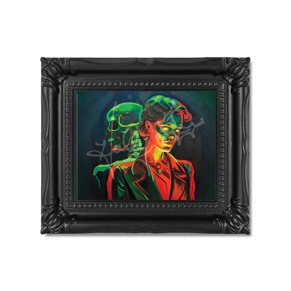 "Back To Haunt You" Mini Masterpiece Framed Print