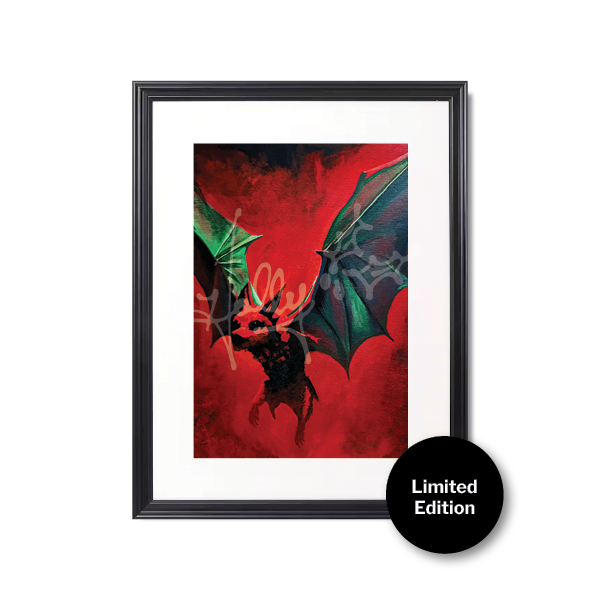 "Batty No. 1" Limited Edition Framed Print