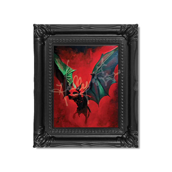 "Batty No. 1" Mini Masterpiece Framed Print