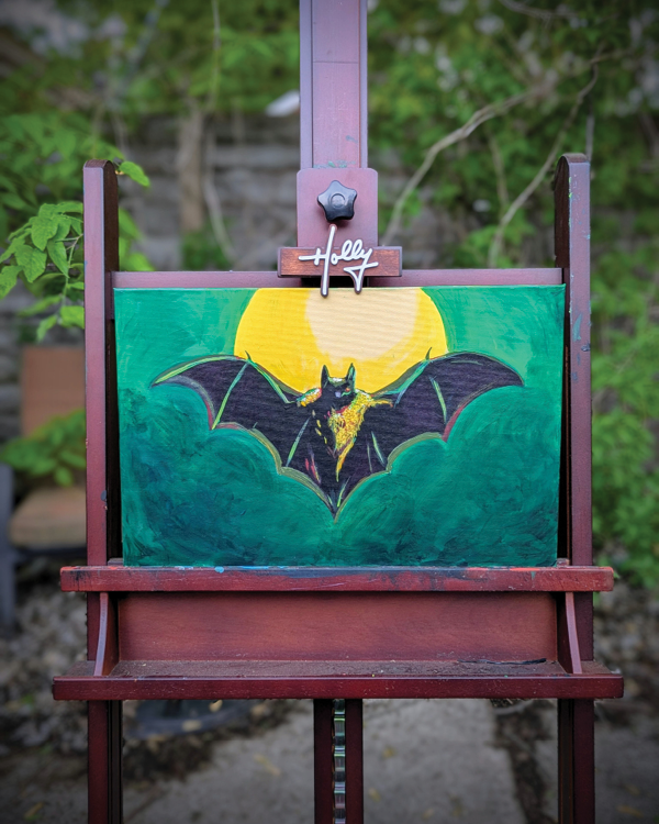 "Batty No. 2" Original Painting
