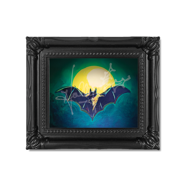 "Batty No. 2" Mini Masterpiece Framed Print