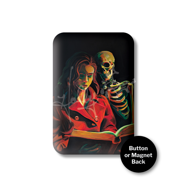 "Between The Lines" Magnet or Button