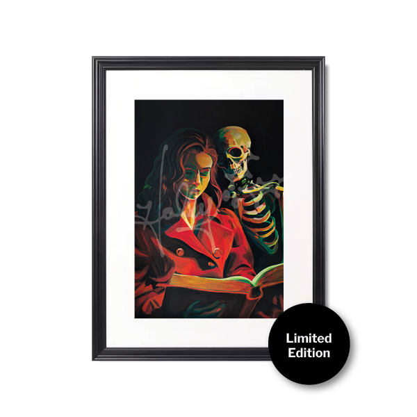 "Between The Lines" Limited Edition Framed Print