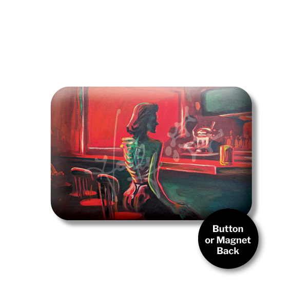 "Coming To Life" Magnet or Button