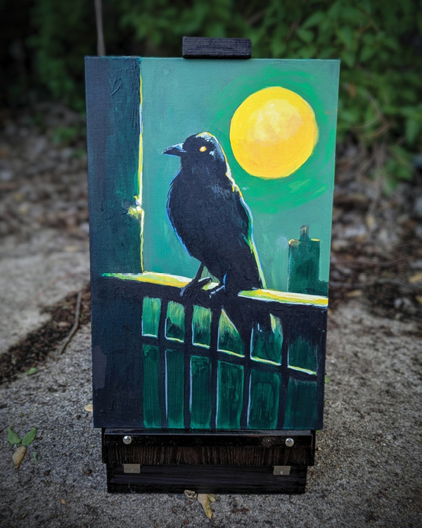 "Crow No. 1" Original Painting