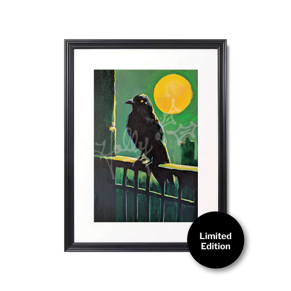 "Crow No. 1" Limited Edition Framed Print